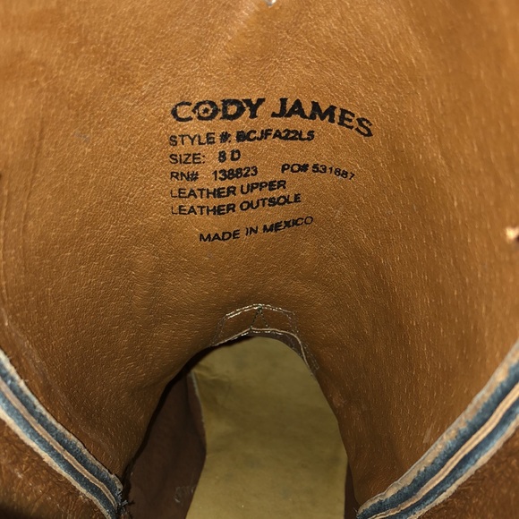 Cody James Cowboy Boots Never Worn - Picture 5 of 5